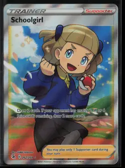 Schoolgirl 262/264 Pokemon Fusion Strike Ultra Rare Near Mint - Image 1