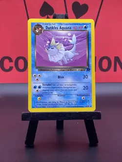 Dunkles Aquana 45/82 Team Rocket Uncommon Regular 1999 WOTC Pokemon TCG LP - Image 2