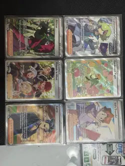 Lot Of 6X Full Art Pokemon Trainer Cards - Image 1