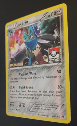 Lucario 63/124 reverse holo Pokemon League 1st, 2nd, 3rd, 4th place full set - Image 4