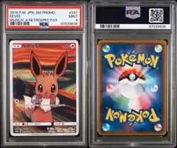 Full-Art Eevee Pokemon 2018 Munch: A Retrospective Promo Japanese 287/SM-P - Image 3