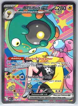 Iono's Bellibolt ex 279/217 Ascended Heroes Pokemon Holo NM - Image 1