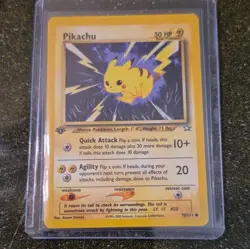 Pikachu Neo Genesis 70/111 1st Edition Regular Common 50 HP - Image 1