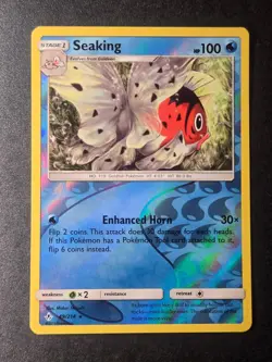 Seaking 49/214 NM Unbroken Bonds Rare Pokemon Reverse Holo - Image 1