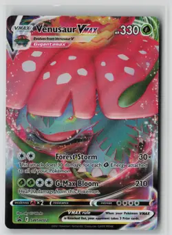 Venusaur VMAX SWSH102 Holo Promo Sword & Shield Promo Pokemon NM - Image 1