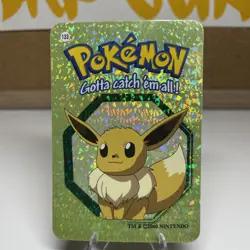 Eevee #133 - Vintage Vending Machine Prism Sticker 2000 - Pokemon Card - Image 1