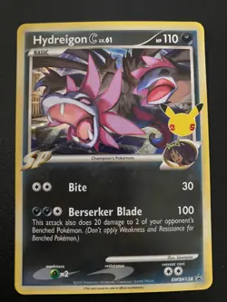 POKEMON TCG HYDREIGON C LV. 61 SWSH138 SWORD AND SHIELD PROMO!! - Image 1
