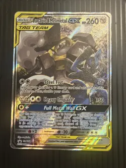 Pokemon Sun and Moon Lucario & Melmetal GX Tag Team Alternate Art Promo SM192 - Image 1