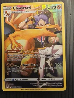Pokemon TCG Charizard Trainer Gallery TG03/TG30: Lost Origin NM Condition - Image 1