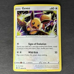 Pokemon Eevee Sword & Shield Black Star Promo #SWSH118 - Image 1
