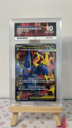 ACE 10 Pokemon Mega Heracross Ex SR Phantasmal Flames 108/094 - Image 1
