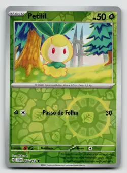 Petilil 006/159 Journey Together 2025 Reverse Holo Portuguese - Image 1