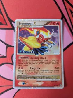 Pokemon Infernape LV.X Diamond & Pearl 121/130 Ultra Rare Holo LP - Image 1