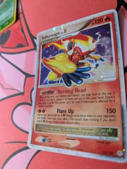 Pokemon Infernape LV.X Diamond & Pearl 121/130 Ultra Rare Holo LP - Image 2