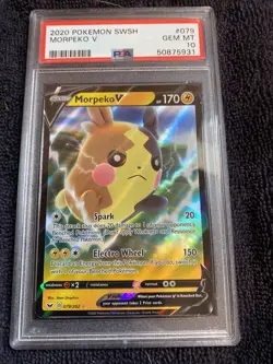 PSA 10 Morpeko V #079 - 2020 Sword & Shield - Pokemon TCG - Image 2