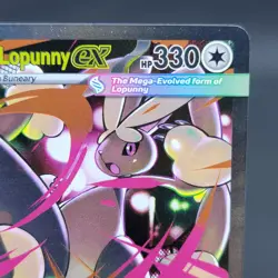 Pokemon TCG Mega Lopunny 128/094 SIR Phantasmal Flames Near Mint Holo - Image 4