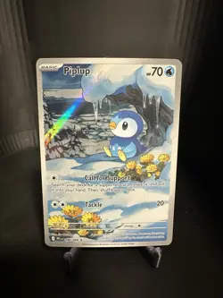 Pokemon TCG Piplup Illustration Rare 098/094 Phantasmal Flames - Image 1