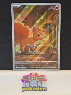 Vulpix 138/132 Me01: Mega Evolution Illustration Rare Pokemon Tcg NM/MT - Image 1