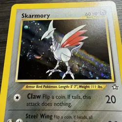 the pokemon company pokemon tcg skarmory neo genesis 13/111 holo 60hp en - Image 2