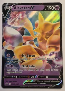 Alakazam V SWSH083 Sword & Shield Promo Pokemon TCG NM - Image 1