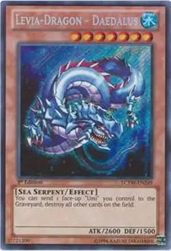 Levia-Dragon - Daedalus 1st Ed Secret Leg. Col. 3: Yugi's World LCYW-EN249 LP - Image 1