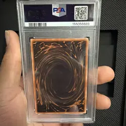 2003 Yu-Gi-Oh SLIFER THE SKY DRAGON GBI-001 Ultra Rare Holo PSA 8 NM-MT NEW CERT - Image 2