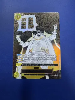 Zehahahahaha! One Piece OP 16 The Time Of Battle English Alt Art Ready To Ship - Image 1