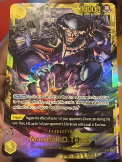 One Piece Marshall.D.Teach (OP16-119) SEC The Time of Battle OP16 - Image 1