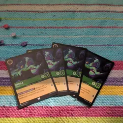 Disney Lorcana TCG Ursula Deceiver Fabled 90/204 NM Playset - Image 1