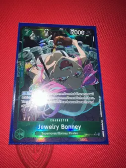 Jewelry Bonney EB02-015 Extra Booster Anime 25th NM One Piece Card TCG - Image 1