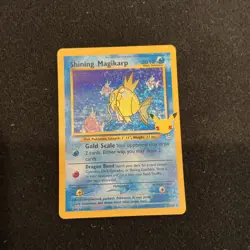 Pokemon Shining Magikarp Holo Secret Rare 66/64 Neo Revelation 30 HP Card - Image 1