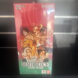 BOX 6 DECK ST-30 ONE PIECE CARD GAME STARTER DECK EX LUFFY & ACE ENGLISH SEALED - Image 1