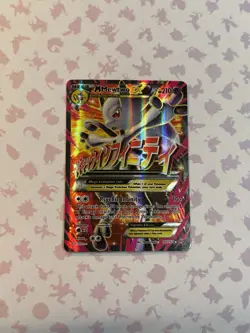 Mega Mewtwo EX 160/162 XY BREAKthrough Holo FullArt Near Mint NM/LP Pokemon Card - Image 3