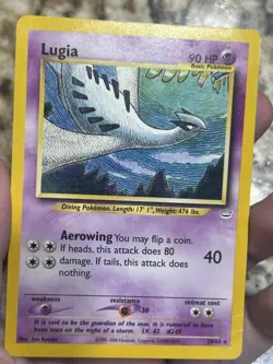 Lugia Neo Revelation Vintage Rare Pokemon Card - Image 1