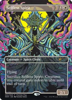 MTG SELFLESS SPIRIT EXC - SPIRITO ALTRUISTA - PROMO - MAGIC - Image 1