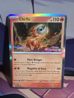 Pokemon TCG SVP EN Promo Chi-Yu - 057 (Prerelease) NM - Image 1