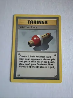 Pokemon Flute 086/102 Base Set Regular - Image 1
