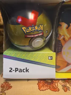 2-Pack Pokemon TCG Fall 2021 Collectors Chest Tin Lunchbox + Gold Poke Ball. - Image 3