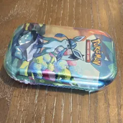 Pokemon TCG Prismatic Evolutions Glaceon Mini Tin 2025 MPN 10-10117-101 SEALED - Image 4