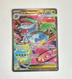 Mega Venusaur EX 177/132 Evolutions Full Art Special Illustration Rare - Image 3
