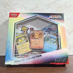 Pokemon Scarlet & Violet Prismatic Evolutions Poster Collection NEW SEALED - Image 1