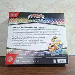 Pokemon Scarlet & Violet Prismatic Evolutions Poster Collection NEW SEALED - Image 2