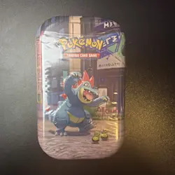 Pokemon TCG Lumiose City Mini Tin Feraligatr New Sealed !!! - Image 1