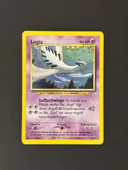 Pokemon TCG Lugia 20/64 Neo Revelation “German” Regular Rare HP90 2000 - Image 1