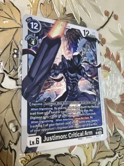 Digimon Card Game Justimon: Critical Arm P-179 Promo - Image 1