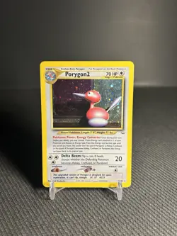 Pokemon TCG Porygon2 12/64 Neo Revelation Holo MP - Image 1