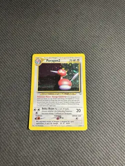 Pokemon TCG Porygon2 12/64 Neo Revelation Holo MP - Image 3