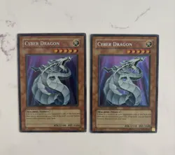 Konami Yu-Gi-Oh! Cyber Dragon CT03-EN002 Limited Edition Foil x2 ENG - Image 2