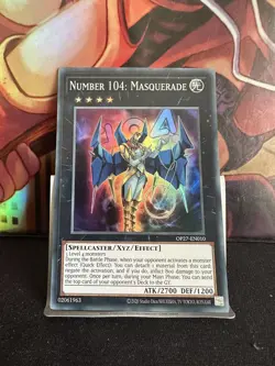 Number 104: Masquerade OP27-EN010 Super Rare Near Mint - Image 1