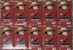 One Piece TCG: Carrying On His Will Sleeved Booster OP-13 English (LOT OF 10) - Image 1